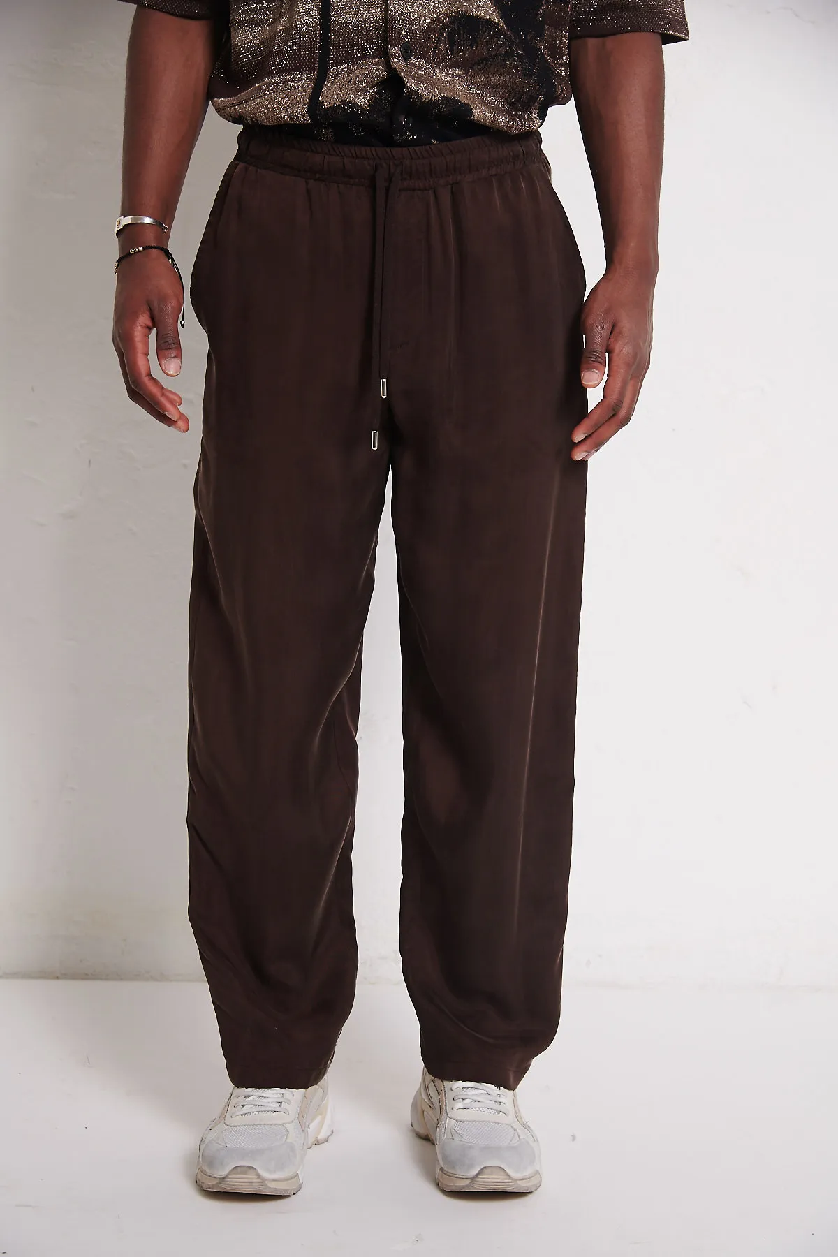 Costumein Pantalone PAJAMA con coulisse in vita