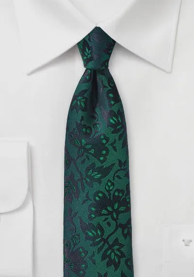 Cravatta verde fantasia