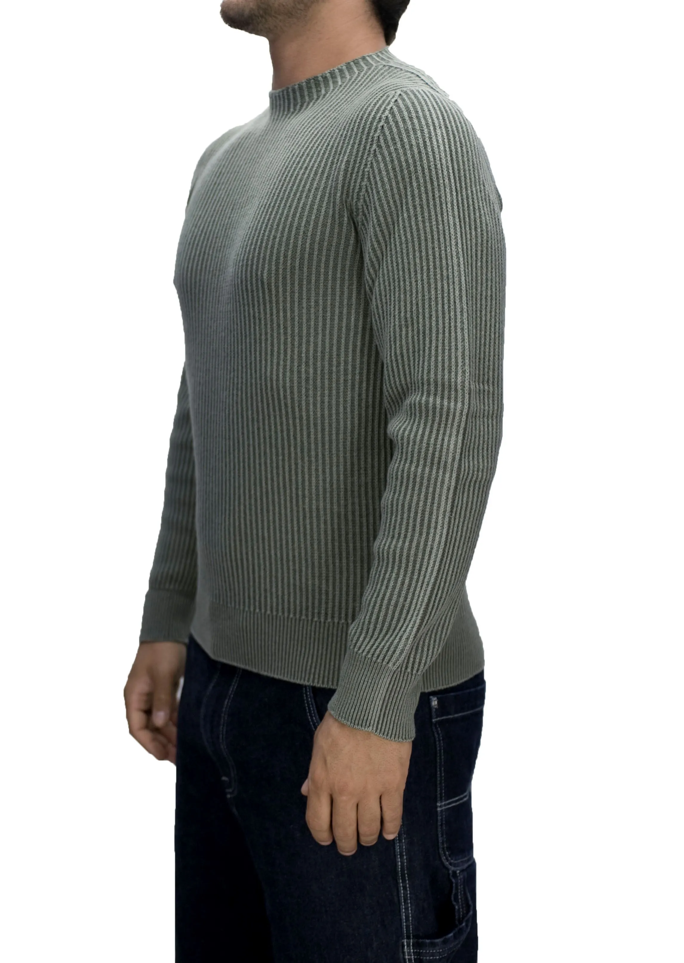Fly 3  Girocollo Tamata Light Grigio/Verde     