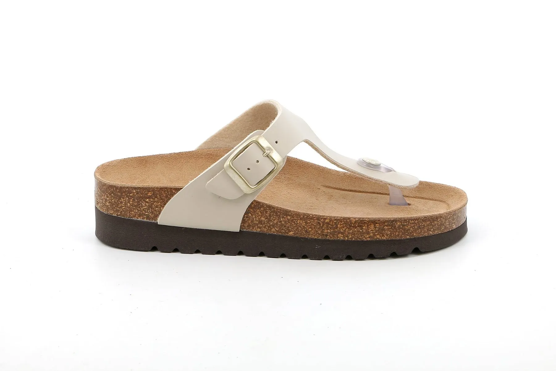 GRUNLAND Sandalo Basso Donna - CC2432 Beige  
