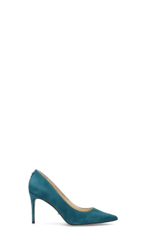 GUESS Decollete donna blu in suede