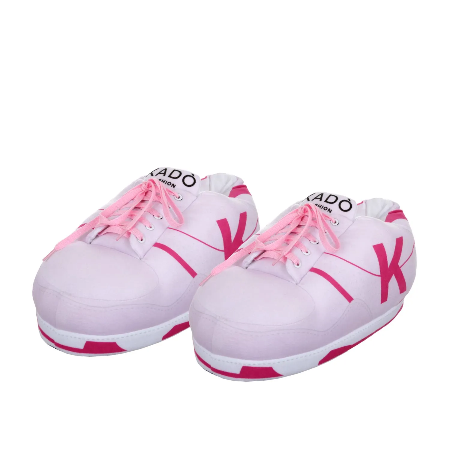 Pantofole sneaker - K rosa taglia unica 